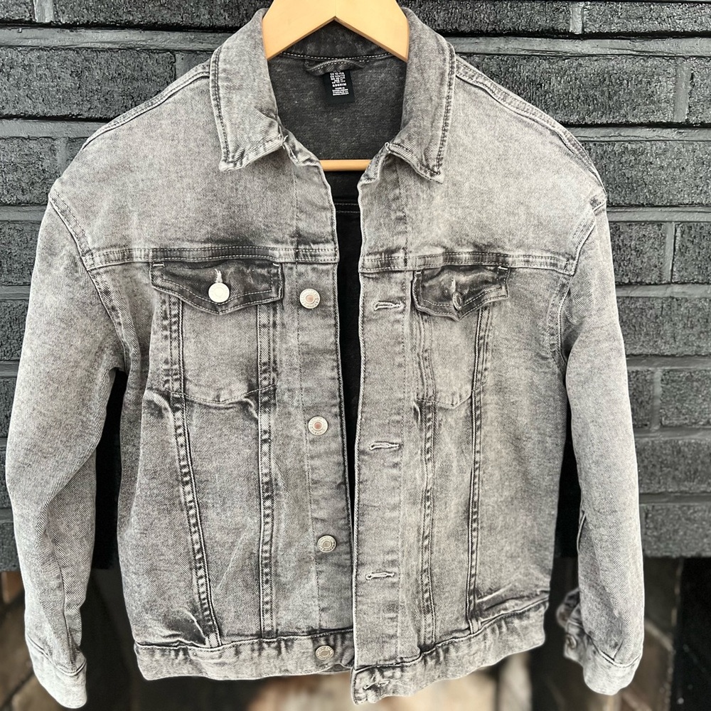 Denim Jacket with Flap Pockets SZ 12 y